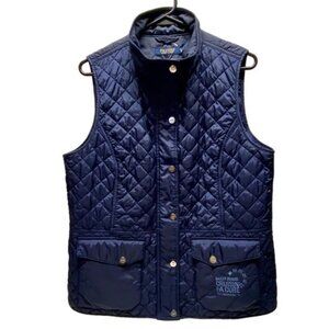 Polo Golf RL Puffer Vest Womens XL Blue Ralph Lauren Exclusive Harley Marine '18